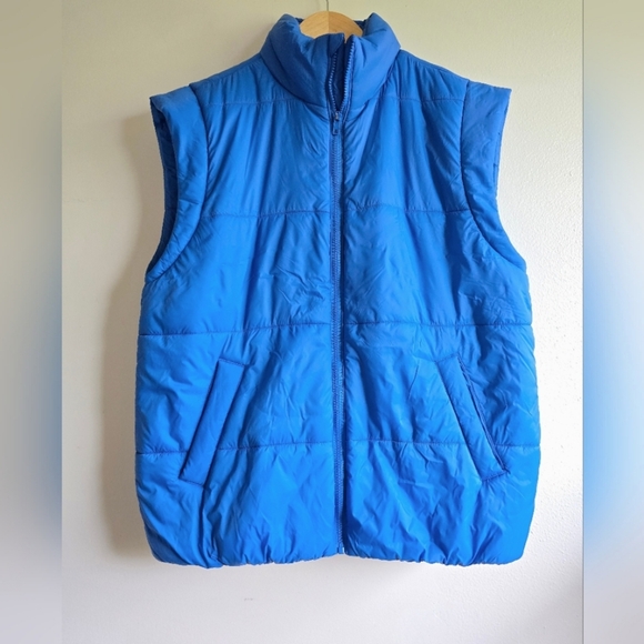 DSG, Stratus Oversized Vest, Cobalt, Size XS/S - Picture 5 of 12